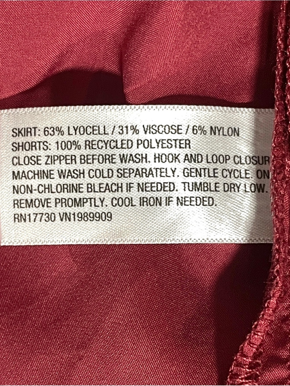 A New Day NWT Pleated Skort Berry Pink Tennis Skirt Shorts Preppy Balletcore - Picture 7 of 9